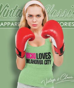 Nicki Loves Oklahoma City Shirt Pink Friday 2 Tour 2024 Tank Top Racerback