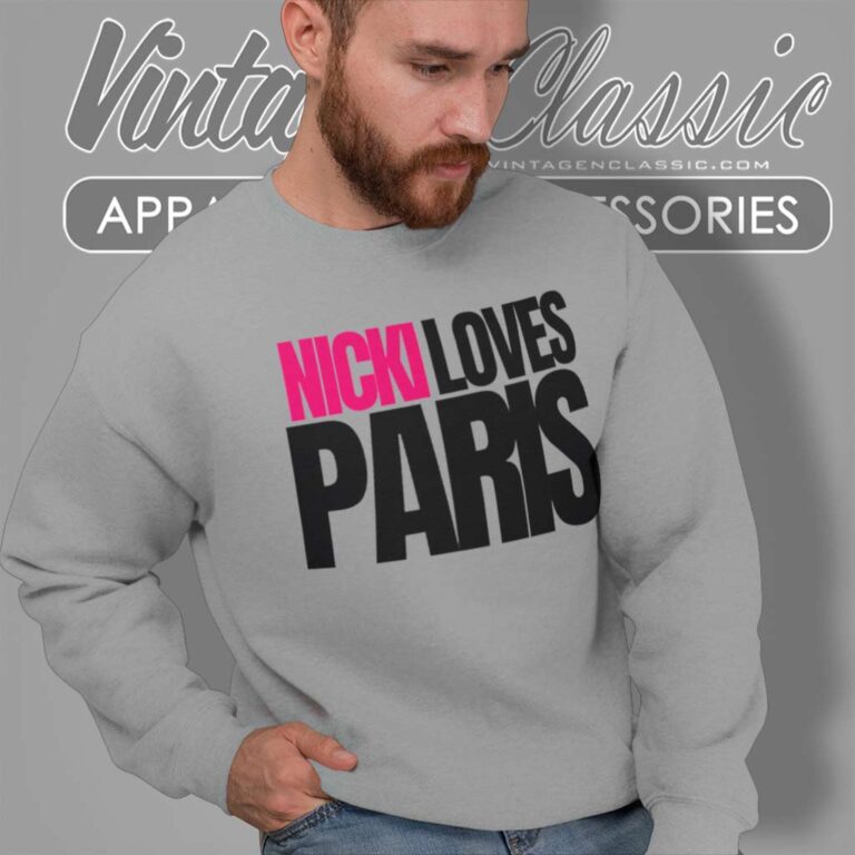 Nicki Loves Paris Shirt Pink Friday 2 Tour 2024 Sweatshirt Nicki Loves Paris Shirt Pink Friday 2 Tour 2024 Sweatshirt