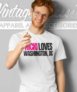 Nicki Loves Washington Dc Shirt Pink Friday 2 Tour 2024 T Shirt