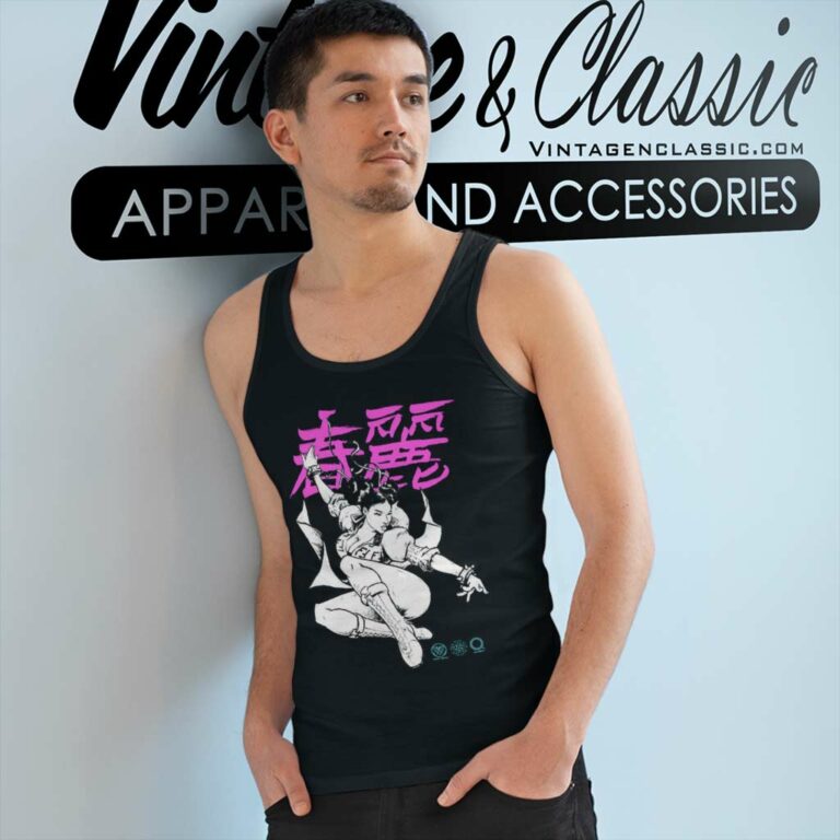 Nicki Minaj Chun Li Artwork Tank Top Racerback Nicki Minaj Chun Li Artwork Tank Top Racerback