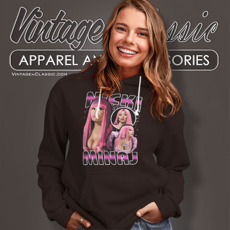 Nicki Minaj Face Rapper Hoodie Nicki Minaj Face Rapper Hoodie