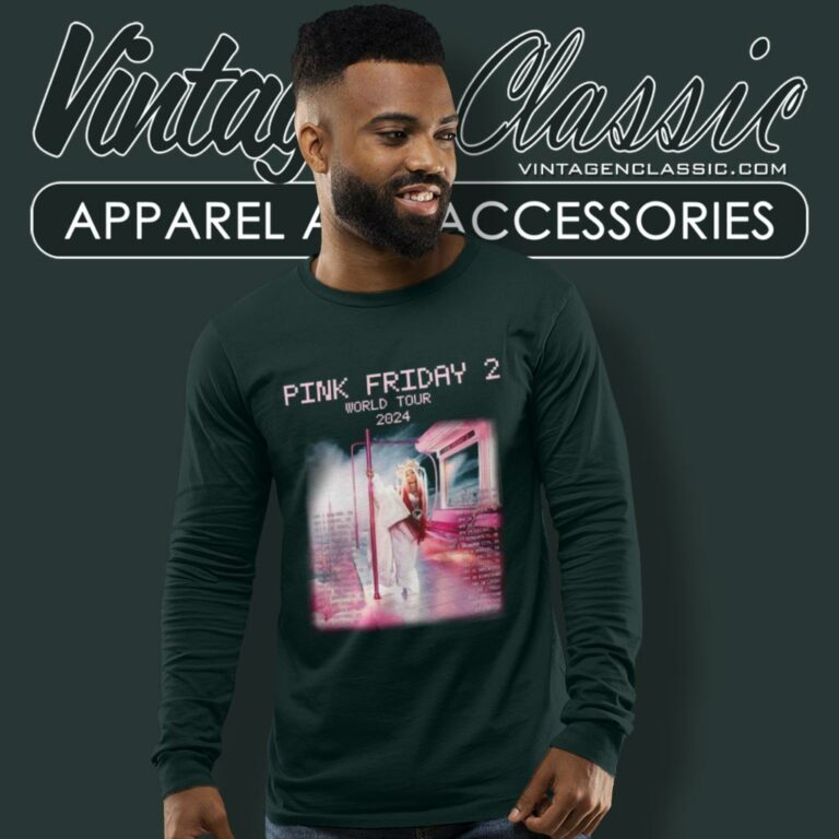 Nicki Minaj Gag City World Tour 2024 Long Sleeve Tee Nicki Minaj Gag City World Tour 2024 Long Sleeve Tee