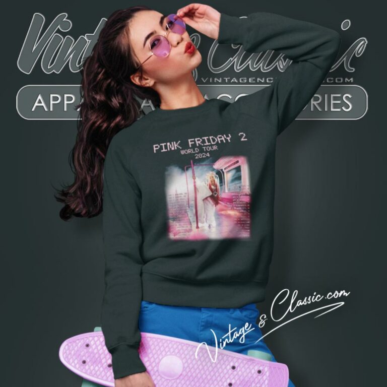 Nicki Minaj Gag City World Tour 2024 Sweatshirt Nicki Minaj Gag City World Tour 2024 Sweatshirt