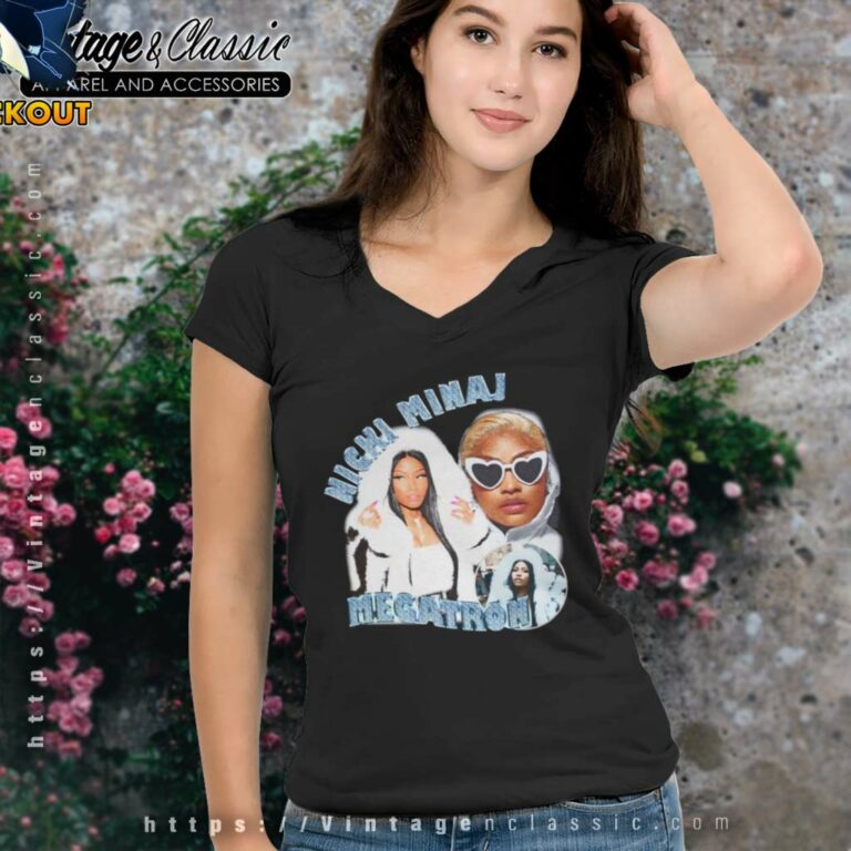 Nicki Minaj Megatron V Neck TShirt Nicki Minaj Megatron V Neck TShirt