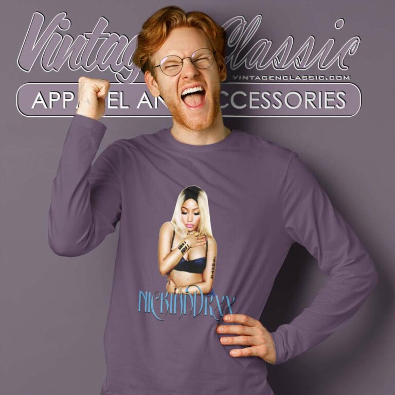 Nicki Minaj Nickihndrxx Tour Long Sleeve Tee Nicki Minaj Nickihndrxx Tour Long Sleeve Tee