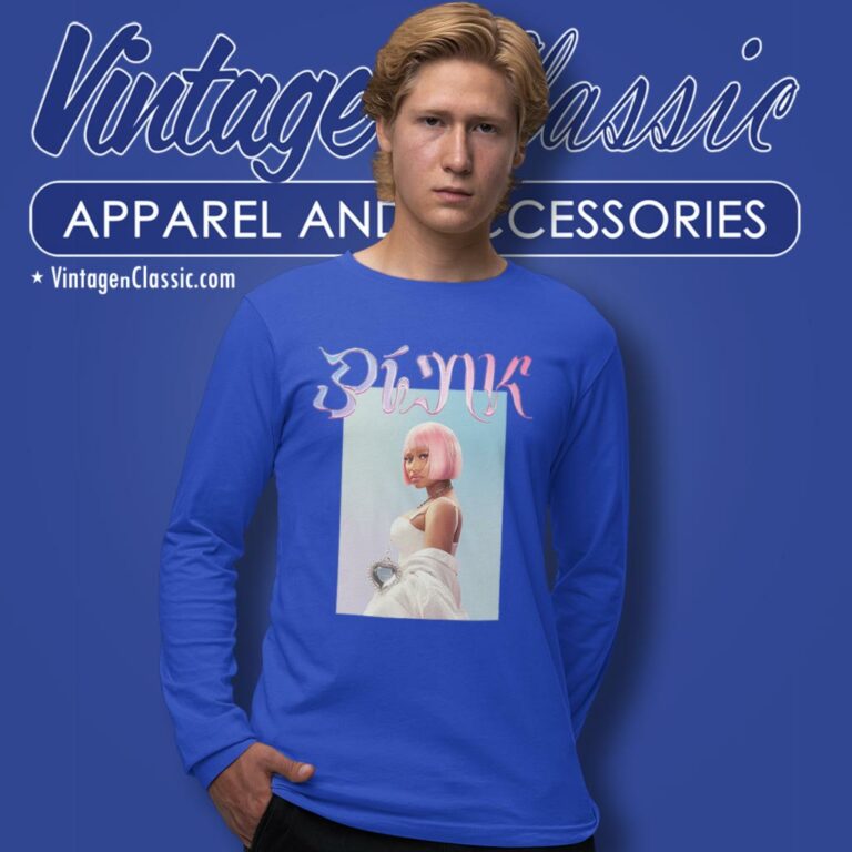 Nicki Minaj Pink Friday 2 Spotify Long Sleeve Tee Nicki Minaj Pink Friday 2 Spotify Long Sleeve Tee