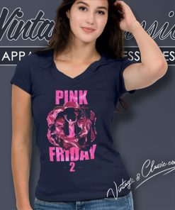 Nicki Minaj Pink Friday 2 V Neck TShirt