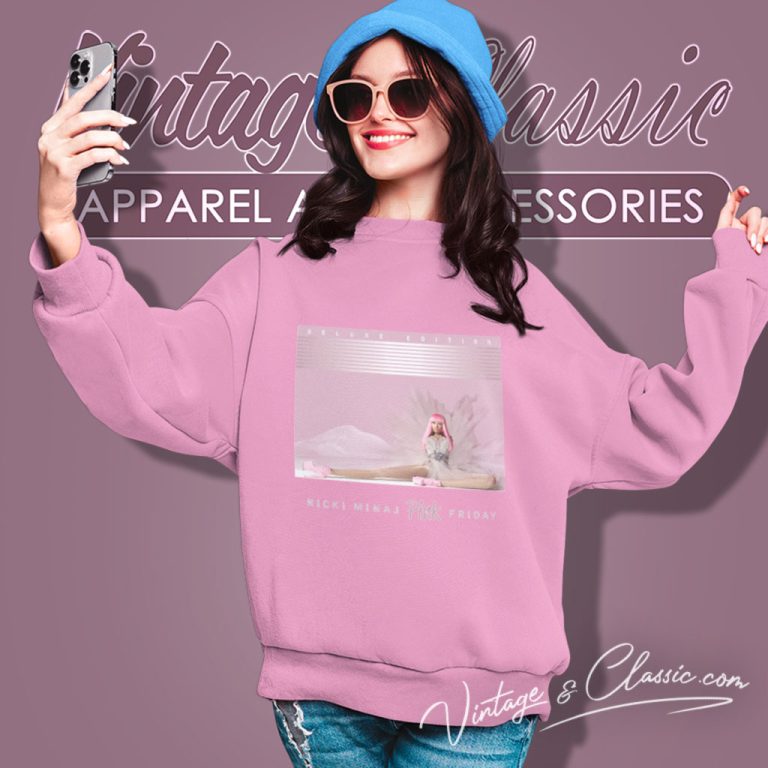 Nicki Minaj Pink Friday Album Cover Sweatshirt Nicki Minaj Pink Friday Album Cover Sweatshirt