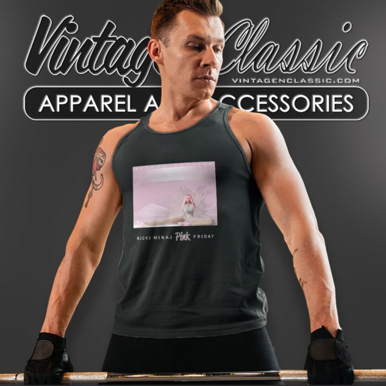 Nicki Minaj Pink Friday Album Cover Tank Top Racerback Nicki Minaj Pink Friday Album Cover Tank Top Racerback