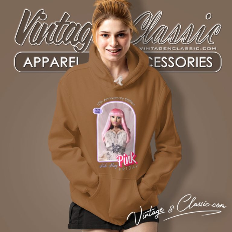 Nicki Minaj Pink Friday Shirt 10th Anniversary Hoodie Nicki Minaj Pink Friday Shirt 10th Anniversary Hoodie
