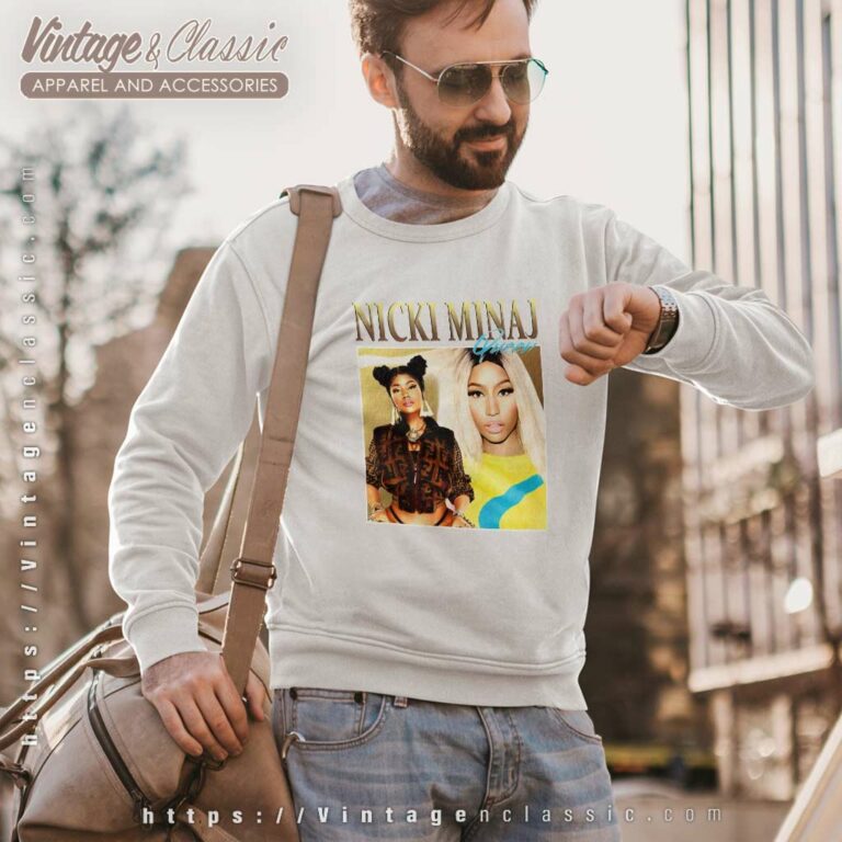 Nicki Minaj Queen Retro Sweatshirt Nicki Minaj Queen Retro Sweatshirt