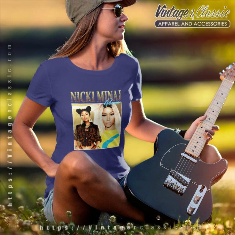 Nicki Minaj Queen Retro Women TShirt Nicki Minaj Queen Retro Women TShirt