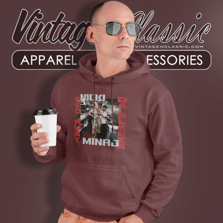 Nicki Minaj Red Ruby Da Sleeze Hoodie Nicki Minaj Red Ruby Da Sleeze Hoodie