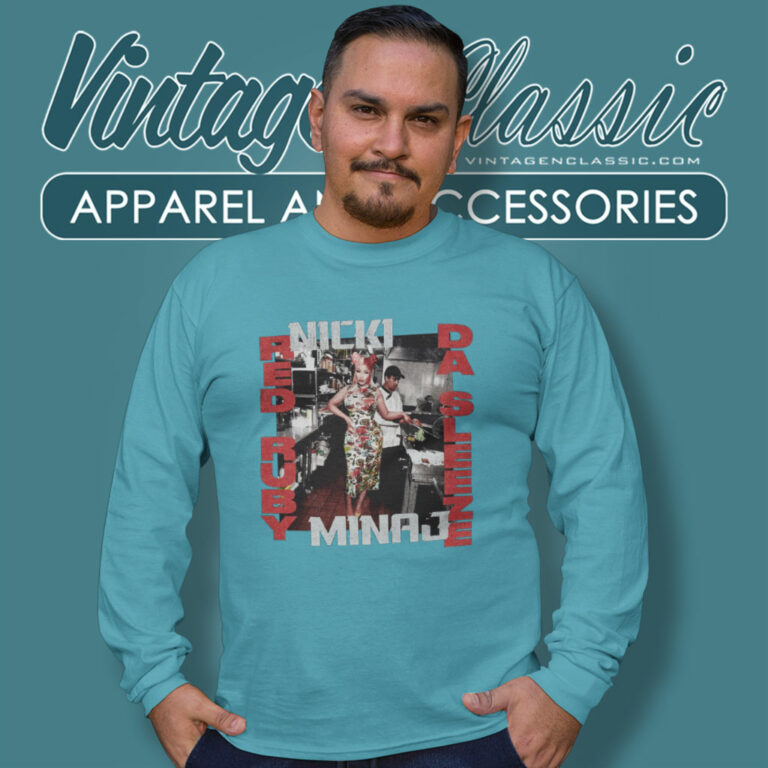Nicki Minaj Red Ruby Da Sleeze Long Sleeve Tee Nicki Minaj Red Ruby Da Sleeze Long Sleeve Tee