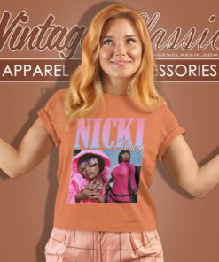 Nicki Minaj Shirt 90s Vintage Hip Hop 6 Nicki Minaj Shirt 90s Vintage Hip Hop Women T Shirt