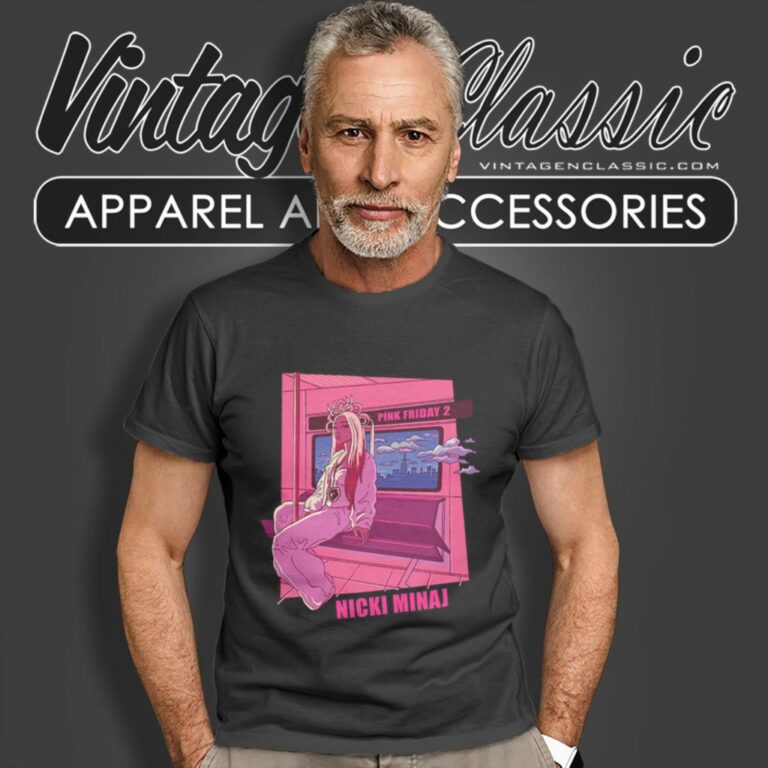 Nicki Minaj Shirt Merch Pink Friday 2 Lo Fi Cover T Shirt Nicki Minaj Shirt Merch Pink Friday 2 Lo Fi Cover T Shirt