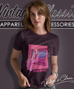 Nicki Minaj Shirt Merch Pink Friday 2 Lo Fi Cover 6 Nicki Minaj Shirt Merch Pink Friday 2 Lo Fi Cover Women T Shirt