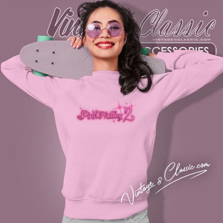 Nicki Minaj Shirt Pink Friday 2 Airbrush Sweatshirt Nicki Minaj Shirt Pink Friday 2 Airbrush Sweatshirt