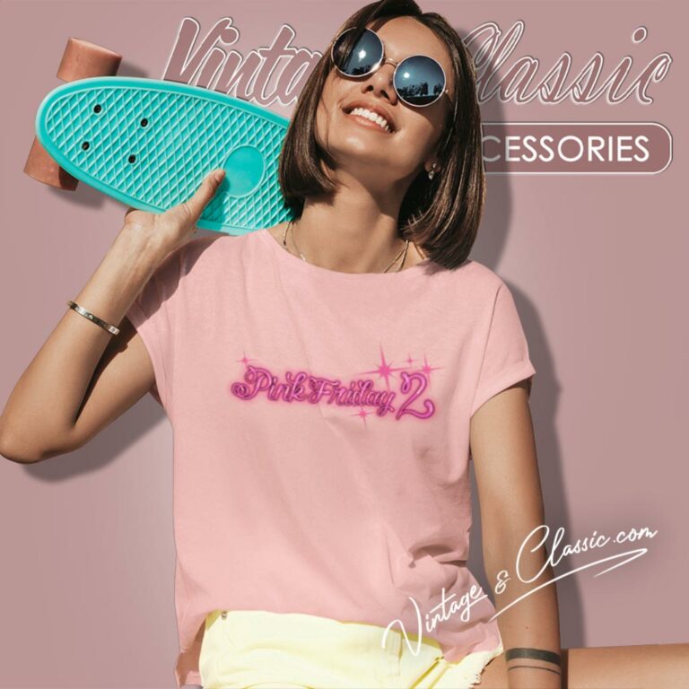 Nicki Minaj Shirt Pink Friday 2 Airbrush Women T Shirt Nicki Minaj Shirt Pink Friday 2 Airbrush Women T Shirt