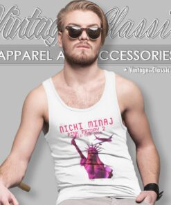 Nicki Minaj Shirt Pink Friday 2 Gag City World Tour 2024 Tank Top Racerback