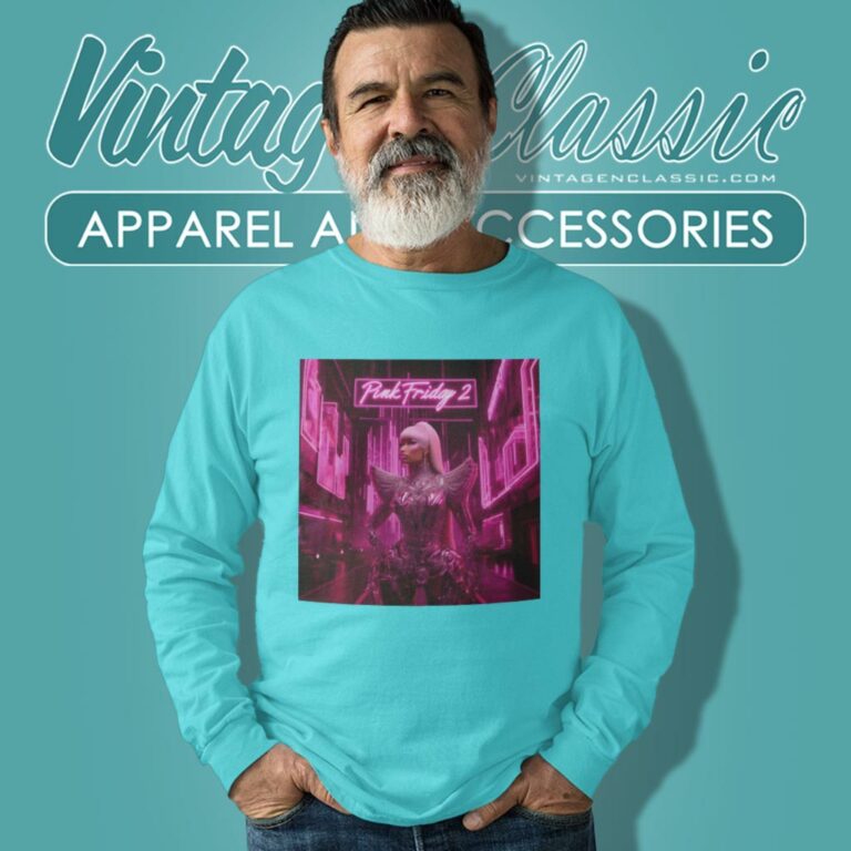Nicki Minaj Shirt Pink Friday 2 Long Sleeve Tee Nicki Minaj Shirt Pink Friday 2 Long Sleeve Tee