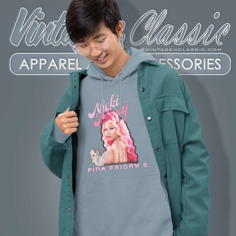 Nicki Minaj Shirt Pink Friday 2 Tour Concert Hoodie Nicki Minaj Shirt Pink Friday 2 Tour Concert Hoodie