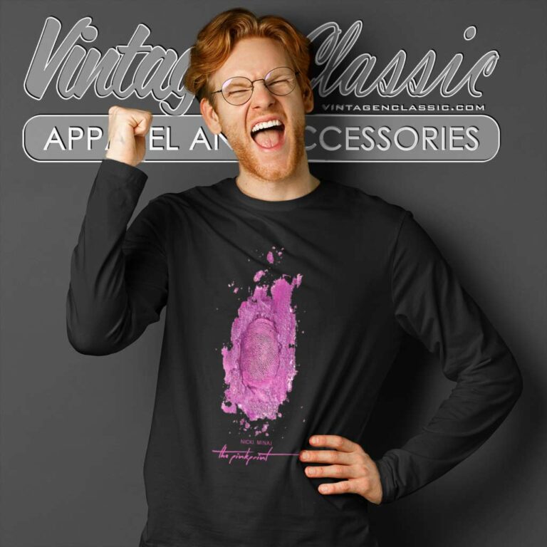 Nicki Minaj Shirt The Pinkprint Album Cover Long Sleeve Tee Nicki Minaj Shirt The Pinkprint Album Cover Long Sleeve Tee