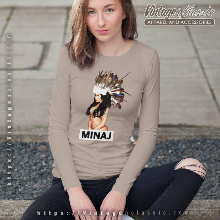 Nicki Minaj Shirt The Pinkprint Tour Long Sleeve Tee Nicki Minaj Shirt The Pinkprint Tour Long Sleeve Tee