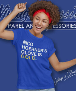 Nico Hoerners Glove Is Gold Women T Shirt