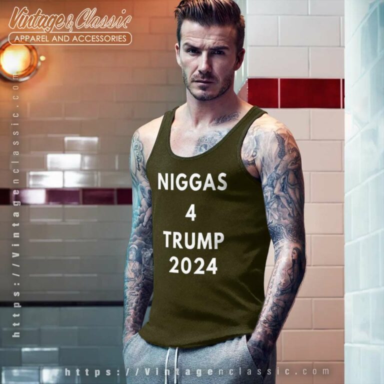 Niggas 4 Trump 2024 Political Tank Top Racerback Niggas 4 Trump 2024 Political Tank Top Racerback