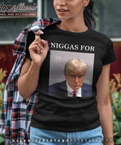 Niggas For Trump Shirt Maga Trump 2024 Women TShirt
