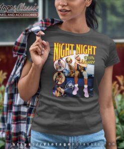 Night Night Steph Curry Signatue Shirt 4 Night Night Steph Curry Signatue Women TShirt