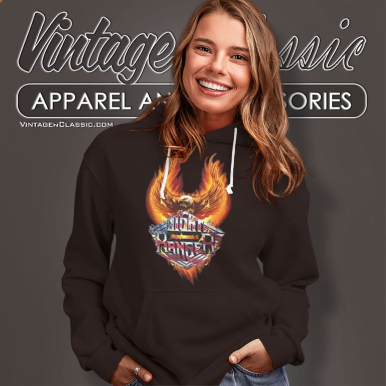 Night Ranger Eagle Flames Hoodie Night Ranger Eagle Flames Hoodie