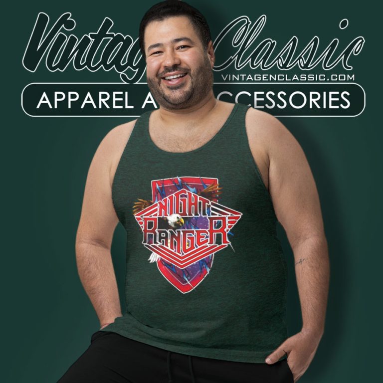 Night Ranger Eagle Tank Top Racerback Night Ranger Eagle Tank Top Racerback