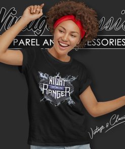 Night Ranger Lightning Logo Women T Shirt