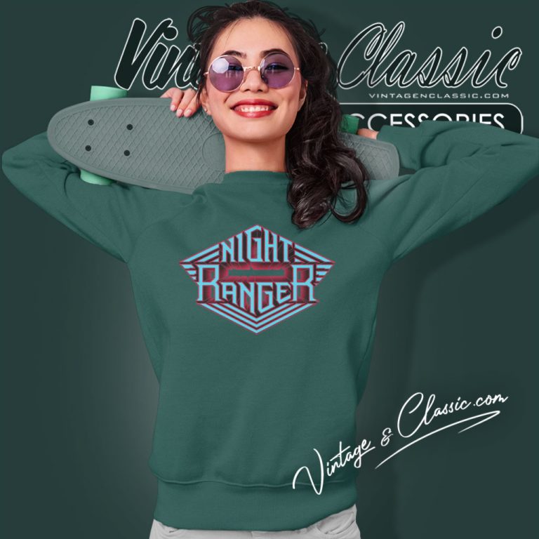 Night Ranger Logo Band Sweatshirt Night Ranger Logo Band Sweatshirt