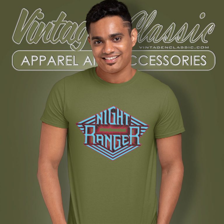 Night Ranger Logo Band T Shirt Night Ranger Logo Band T Shirt