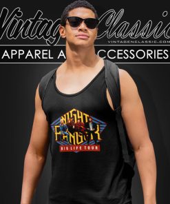 Night Ranger Shirt Big Life Tour Tank Top Racerback