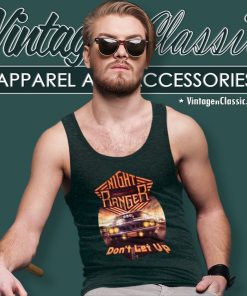 Night Ranger Shirt Do Not Let Up Tank Top Racerback