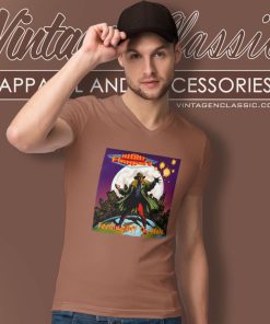 Night Ranger Shirt Feeding Off The Mojo V Neck TShirt