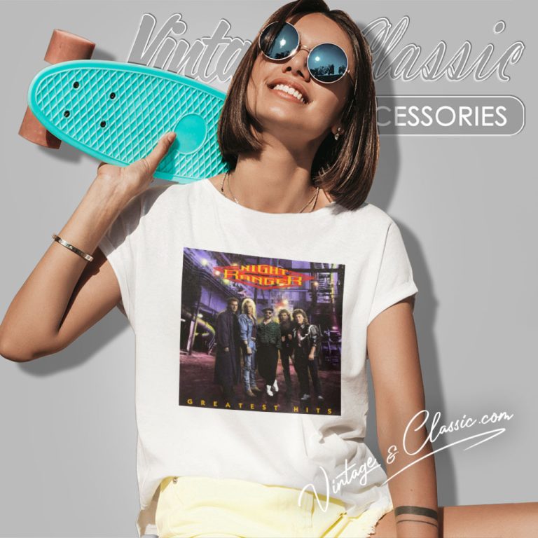 Night Ranger Shirt Greatest Hits Album Women T Shirt Night Ranger Shirt Greatest Hits Album Women T Shirt