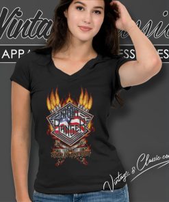Night Ranger Shirt Rock In America V Neck TShirt