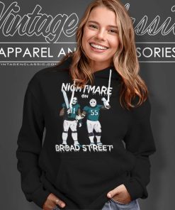 Nightmare On Broad Street Philadelphia Eagles Super Bowl Lvii Hoodie