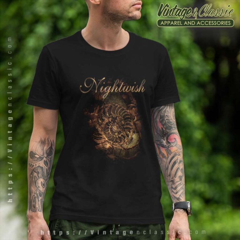 Nightwish Ammonite T Shirt Nightwish Ammonite T Shirt