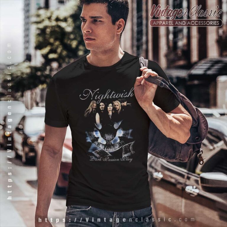 Nightwish Band Shirt Dark Passion Play T Shirt Nightwish Band Shirt Dark Passion Play T Shirt