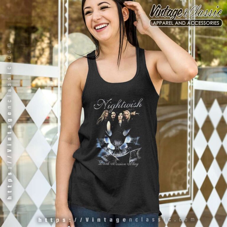 Nightwish Band Shirt Dark Passion Play Tank Top Racerback Nightwish Band Shirt Dark Passion Play Tank Top Racerback
