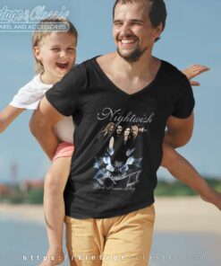 Nightwish Band Shirt Dark Passion Play V Neck TShirt