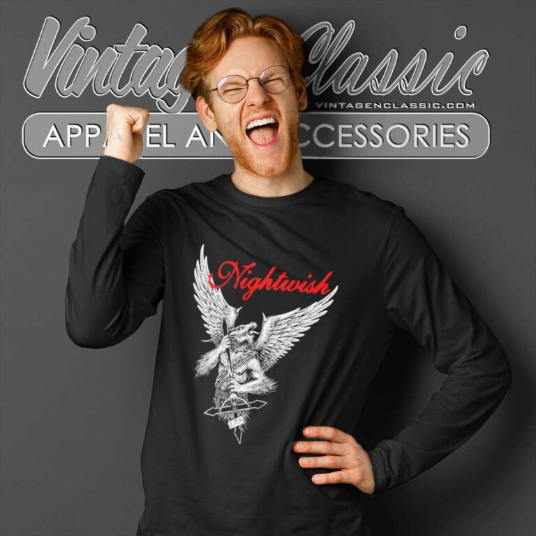 Nightwish Band Shirt Endless Forms Long Sleeve Tee Nightwish Band Shirt Endless Forms Long Sleeve Tee