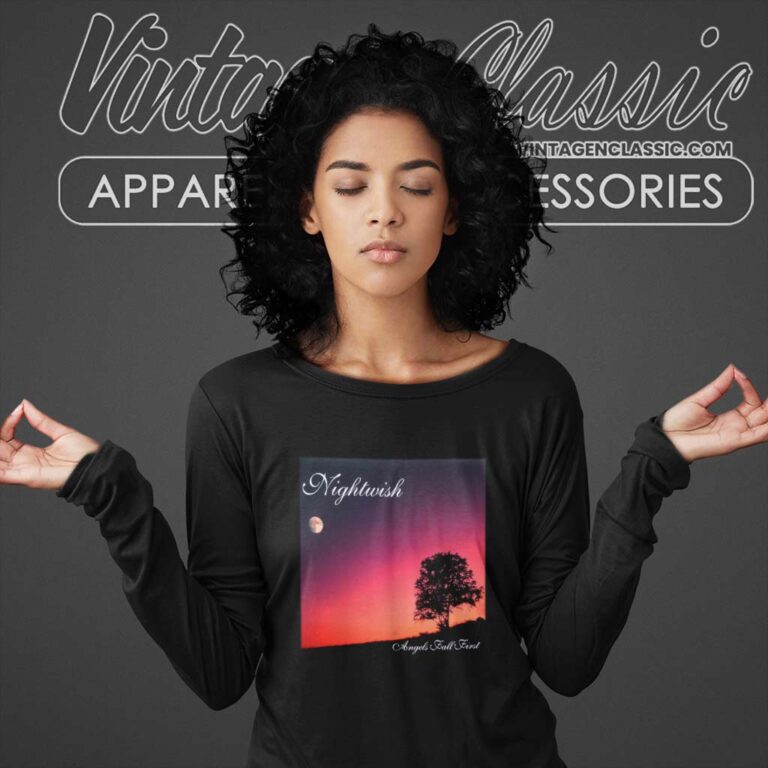 Nightwish Shirt Angels Fall First Long Sleeve Tee Nightwish Shirt Angels Fall First Long Sleeve Tee