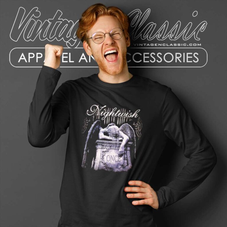 Nightwish Shirt Band Once Long Sleeve Tee Nightwish Shirt Band Once Long Sleeve Tee